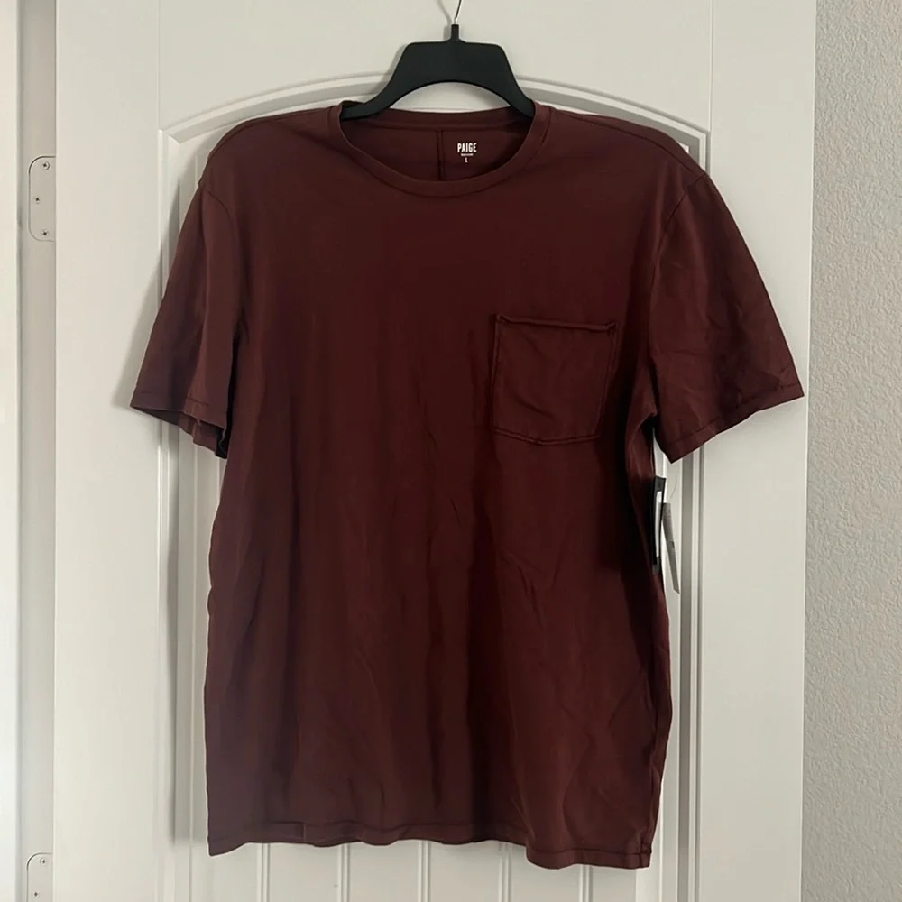 Paige Ramirez Short Sleeve Tee in Vintage Hazel, Size L New w/Tag - Picture 6 of 12